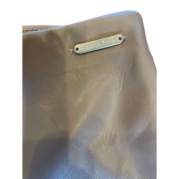 NWT Fabletics Vegan Leather Pull on Leggings in Willow‎ Bark Medium - Picture 7 of 15